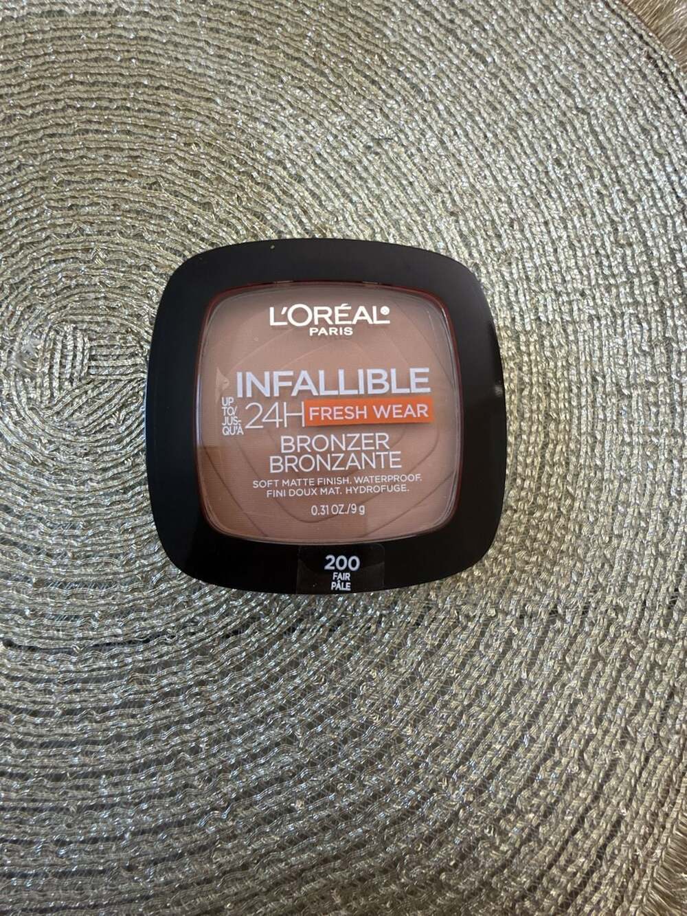 L'Oreal Infallible 24H Fresh Wear Soft Matte Bronzer 200 Fair